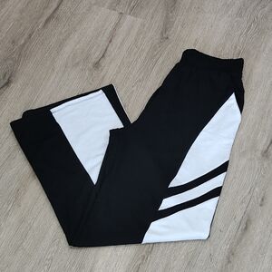 Black and White Track Pants
